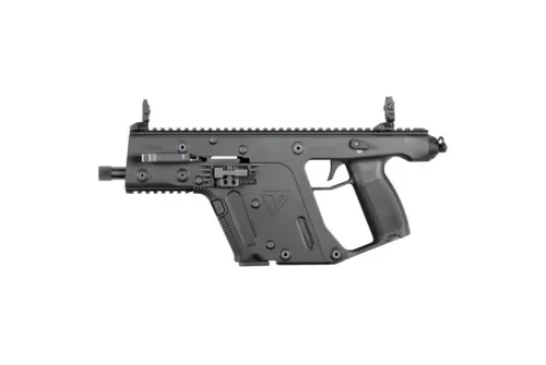 Kriss Vector Gen II SDP Black 9mm Parabellum 17+1 Semi Auto Closed Bolt Delayed Blowback Pistol - KV90-PBL20