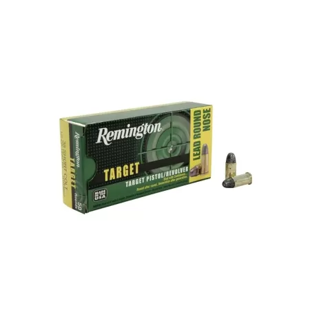 Remington Target 38Short Clt 125Gr Lead RN 50/10 047700424705 -