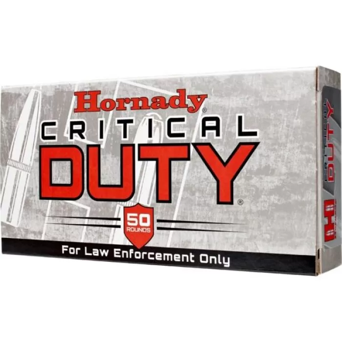 175GR FLEXLOCK 50RD 10BX/CSHORNADY CRITICAL DUTY 40 SW