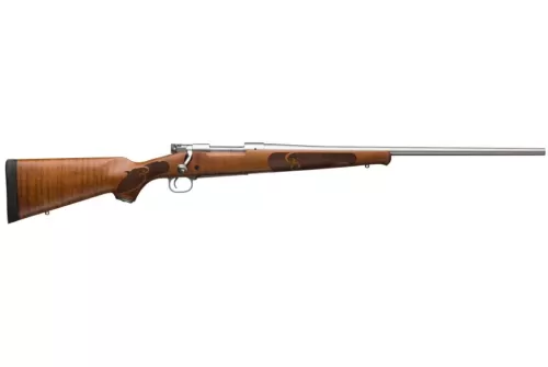 Winchester Model 70 Featherweight Stainless AAA Grade Dark Maple Stock .30-06 Springfield Stainless/Silver Rifle
