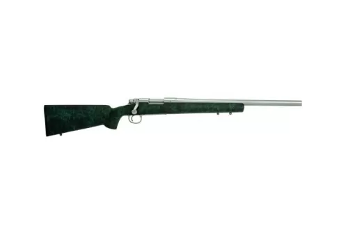 Remington Firearms 29663 700 5-R Bolt 308 Win/7.62 Nato 24" 4+1 Black W/Green Webbing Fixed HS Precision W/Aluminum Bedding Synthetic Stock Stainless Steel Receiver