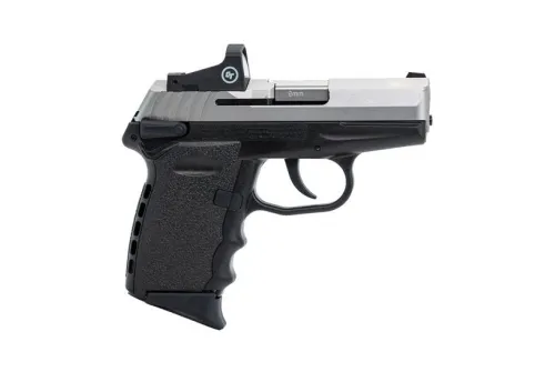 SCCY CPX-1RD 9mm Pistol, Black/Stainless - CPX-1TTRD