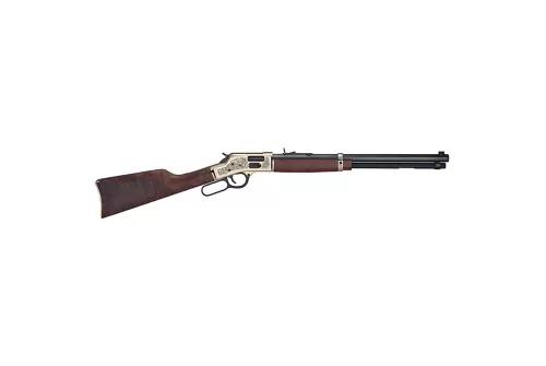 Henry Big Boy Brass Side Gate .357 Magnum/.38 Special 20" 10rd Octagon Blued Steel Deluxe Edition