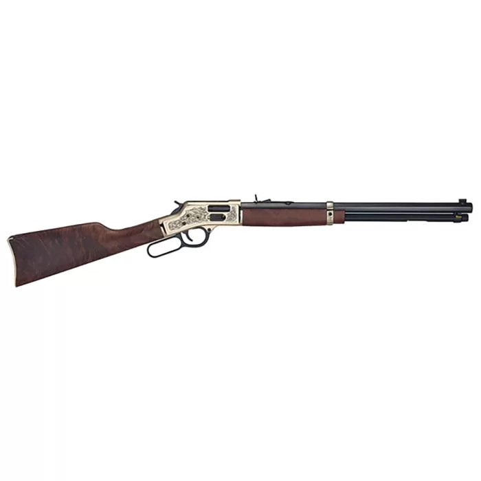 Henry Big Boy Brass Side Gate .357 Magnum/.38 Special 20" 10rd Octagon Blued Steel Deluxe Edition Henry Big Boy Brass Side Gate .357 Magnum/.38 Special 20" 10rd Octagon Blued Steel Deluxe Edition