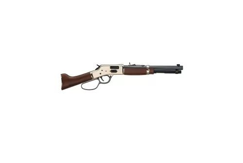 Henry Big Boy Mare's Leg Side Gate 45 (Long) Colt 12.9in Polished Hardened Brass Lever Action Pistol - 5+1 Rounds