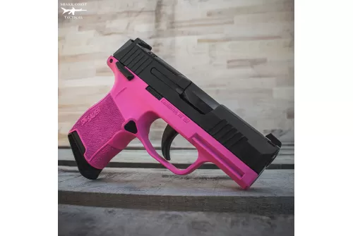 SIG P365 MICRO 380 3.1'' BBL 10RD MS PINK FRAME