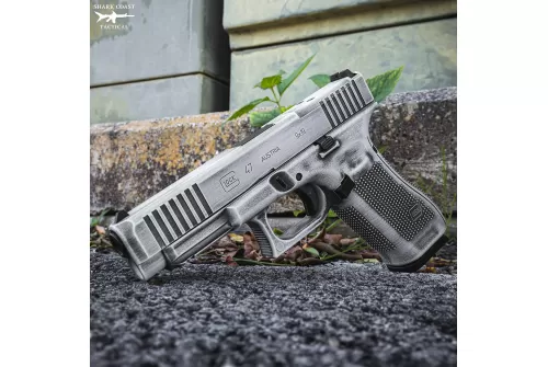 GLOCK 47 MOS 9MM DISTRESSED STORMTROOPER WHITE