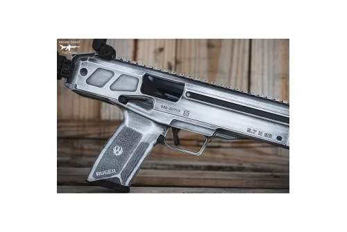 RUGER LC CARBINE 5.7 DISTRESSED STORMTROOPER WHITE