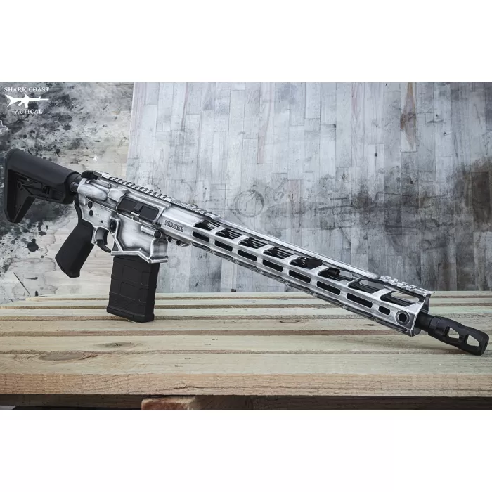RUGER SFAR 7.62/308 16.1'' DISTRESSED STORM TROOPER WHITE RUGER SFAR 7.62/308 16.1'' DISTRESSED STORM TROOPER WHITE