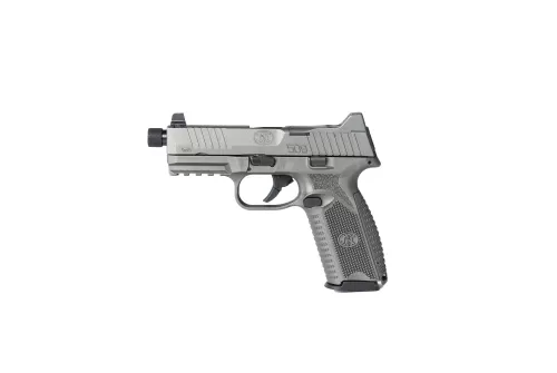 FN 509T NMS GRY 9MM 4.5" NS 17/24RD TUNGSTEN GRAY