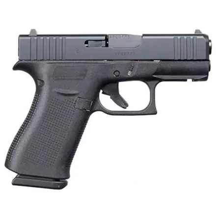 GLOCK G43X Sub-Compact Frame 9mm Luger 3.41in 10rd Black nDLC Ambidextrous DAO Pistol (PX4350201FR)