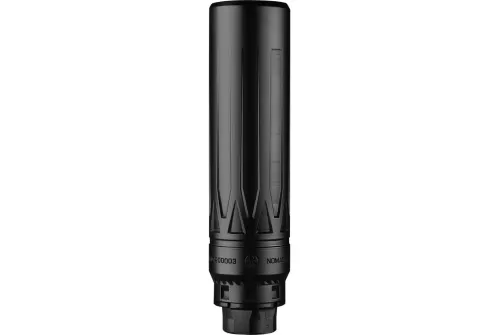Dead Air Armament Nomad-TI XC, Suppressor, 7.03" Length, Rated Up to 300 Remington Ultra Magnum, Titanium, Cerakote Finish, Flat Dark Earth, Xeno Adapter & DA124 Omni Brake