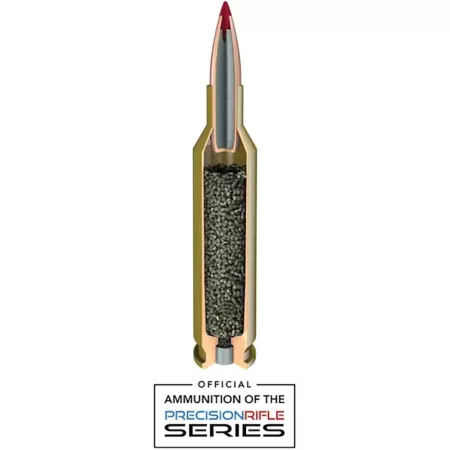 Hornady Match 6mm GT 109gr Ammunition w/ELD Match Bullets (20/Box) 81597