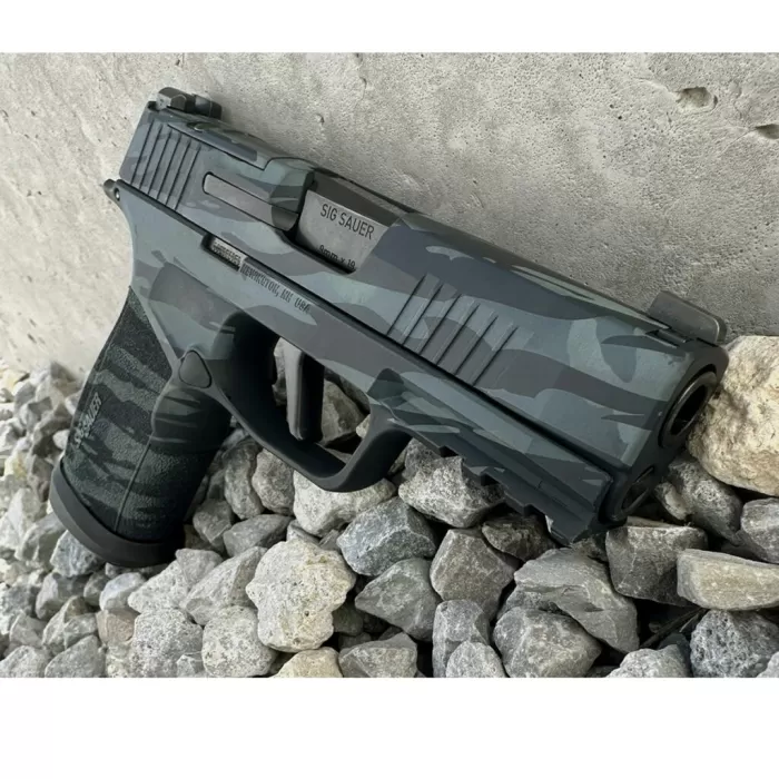 P365-XMACRO TACOPS 9MM 3.7''BBL (4)17RD BLACK MULTI CAMO
