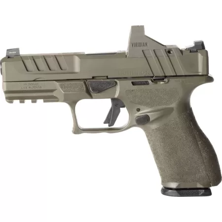 Springfield Armory EC9409GUPAC Echelon 4.0FC 9mm Luger 18+1 4" Black Melonite Barrel, OD Green Cerakote Steel Optic Ready/Serrated Slide & Polymer Frame w/Picatinny Rail, Adaptive Texture Grip