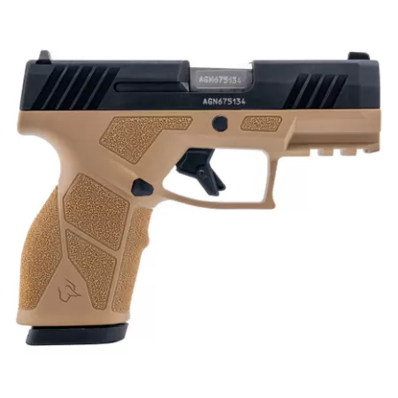 TAURUS GX2 9mm 3.38in 2x10rd Tan/Black Striker Pistol (1-GX2931T-10)