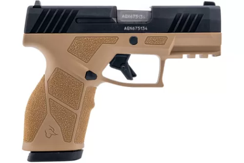 TAURUS GX2 9mm 3.38in 2x10rd Tan/Black Striker Pistol (1-GX2931T-10)