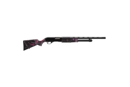 Savage Arms Stevens 320 Muddy Girl Compact 20 Gauge Pump-Action Shotgun, Matte Camouflage - 22560