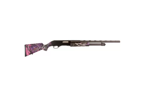 Savage Arms Stevens 320 Muddy Girl Youth 20 Gauge Pump-Action Shotgun, Matte Camouflage - 22561