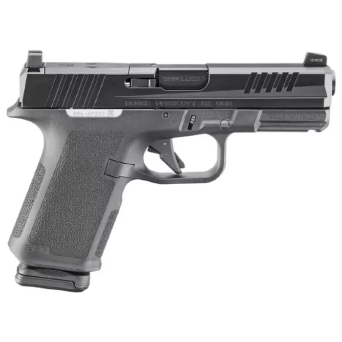 RUGER RXM 9mm 4in 2x 15rd Mags Black/Black Striker-Fired Pistol (19415)
