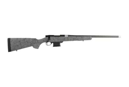 Howa HHSCF6ARCGRYBLK M1500 Mini Action Full Size 6 ARC 5+1 20" Black Threaded Barrel, Matte Blue Steel Receiver Drilled & Tapped, HS Precision Gray Synthetic Stock