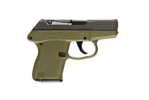 KEL-TEC P-3AT Micro Compact 380 ACP 2.7in 6rd Semi-Automatic Pistol (P3ATPKGRN)