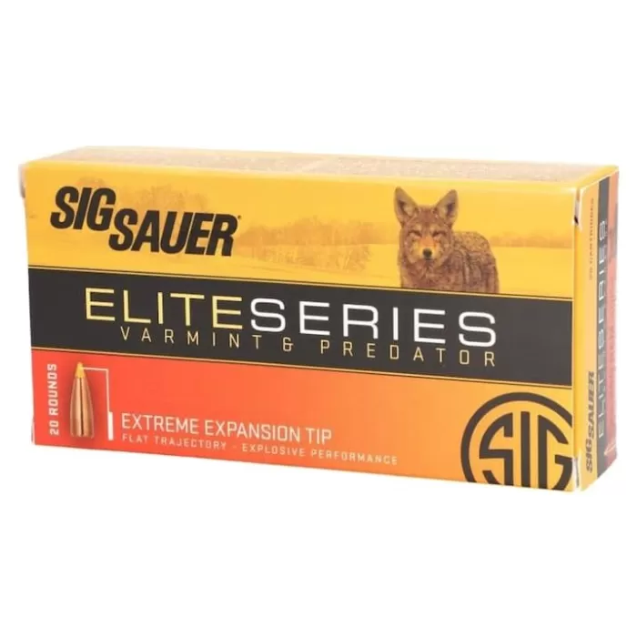 Sig Sauer Varmageddon .223 Rem 55gr Varmint & Predator Ammunition Box/20 C223VP55-20