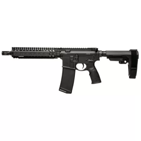 Daniel Defense DDM4 MK18 5.56 NATO 30+1 AR Pistol, Anodized Matte Black - 02-088-01202