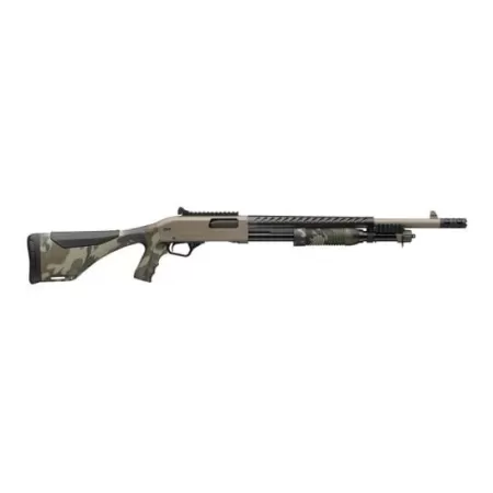 WINCHESTER REPEATING ARMS SXP Extreme Defender 12ga-3in 18in 5rd Woodland FDE Pump-Action Shotgun (512460395)