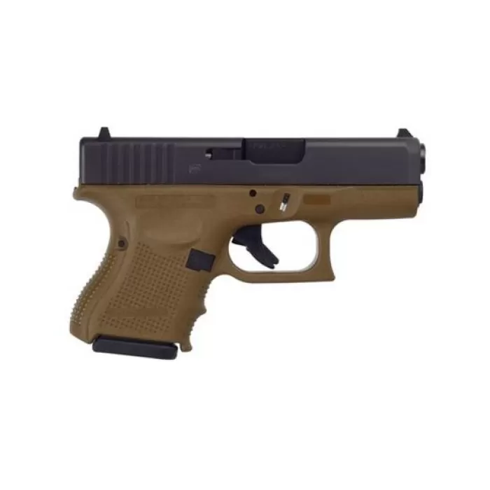 Glock G26 G4 Fde 9Mm 10+1 3.46" FS PG2650201D 764503000829 Glock G26 G4 Fde 9Mm 10+1 3.46" FS PG2650201D 764503000829