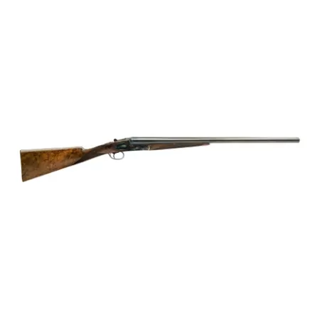 Dickinson LLC  Plantation 16 Gauge Break Open 2.75" 2rd 30" Gloss Blued Side By Side Barrel, True Bone-Charcoal Case Hardening Engraved Receiver, English Style Turkish Walnut Stock