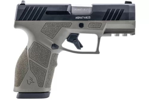 TAURUS GX2 9mm 3.38in 2x10rd OD Green/Black Striker Pistol (1-GX2931O-10)