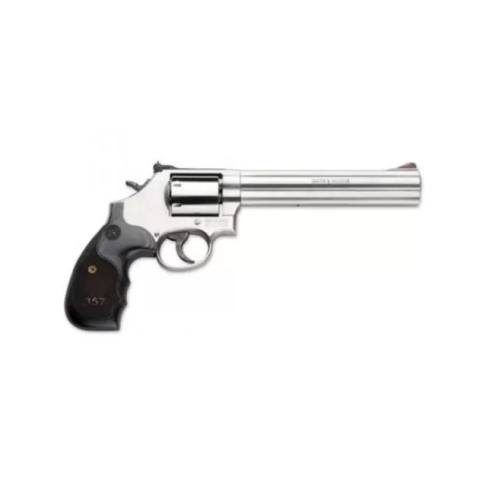 Smith & Wesson S&W Model 686 Plus 3-5-7 Magnum Series 7" Stainless Revolver Smith & Wesson S&W Model 686 Plus 3-5-7 Magnum Series 7" Stainless Revolver