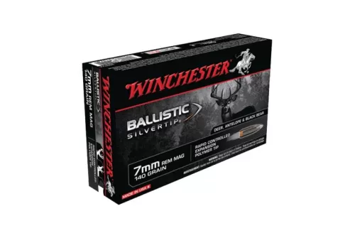 WINCHESTER Ballistic Silvertip 7mm Rem 140Gr Poly Tip 20rd Box Bullets (SBST7A)