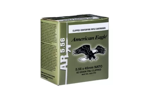 Federal Xm855af30 XM 223 Remington/5.56 Nato 62 GR Full Metal Jacket 30 Bx/ 20 C