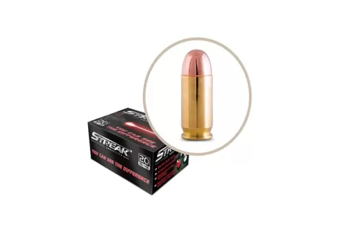 Ammo Inc STREAK 9mm 147gr TMJ Tracer Practice Ammo, 20 Rounds - 9147TMC-STRK-RED