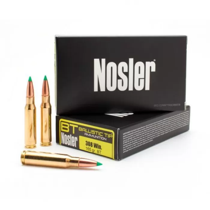 Nosler 40063 Ballistic Tip Hunting 308 Win 165 gr Ballistic Tip Nosler 40063 Ballistic Tip Hunting 308 Win 165 gr Ballistic Tip