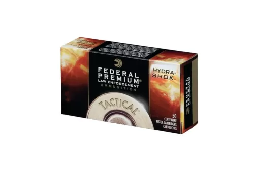 9mm - 124 gr Hydra-Shok JHP - Federal Law Enforcement - 50 Rounds