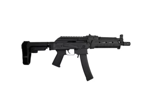 PSA AK-V 9mm MOE SBA-3 Pistol, Black