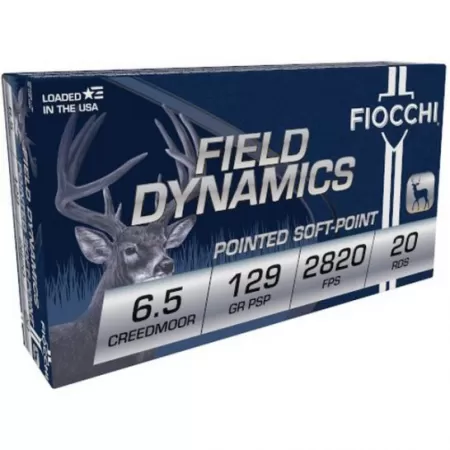 FIOCCHI 6.5CREDMOR 129GR PSP 20/BX UPC: 762344712123