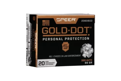 SPEER 380 AUTO 90GR HP 20/BX UPC: 604544647198