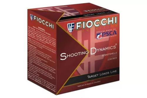 Fiocchi Shooting Dynamics 20 GA #8 25 Rounds Target Shotshells - 20SD8