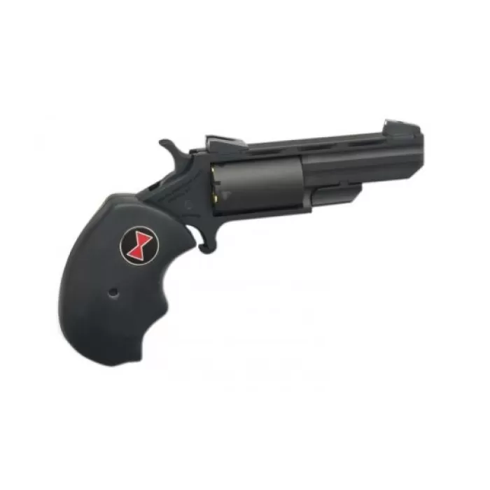 North American Arms Black Widow .22 LR/ .22 Magnum Single Action Revolver, Black PVD North American Arms Black Widow .22 LR/ .22 Magnum Single Action Revolver, Black PVD