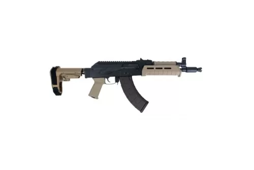 PSA AK-P GF3 MOE SBA3 Pistol, FDE