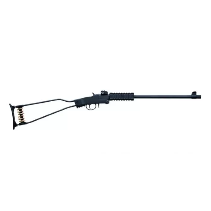 Chiappa Little Badger 17 HMR Break Action Rifle, Black - 500.145