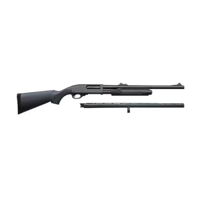 Remington Model 870 Express 20 GA Combo Shotgun, Black Synthetic - 25659 Remington Model 870 Express 20 GA Combo Shotgun, Black Synthetic - 25659