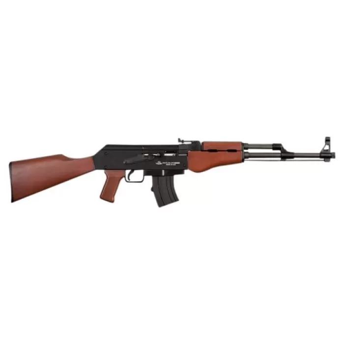 Rock Island Armory MAK22 SA .22LR Semi-Automatic Rifle, Black/Wood - 51121 Rock Island Armory MAK22 SA .22LR Semi-Automatic Rifle, Black/Wood - 51121