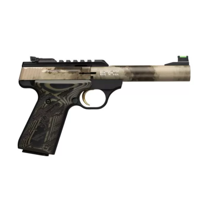 Browning Buckmark Plus Atacs 22Lr 5.5 Bull G10 2018 051542490 Browning Buckmark Plus Atacs 22Lr 5.5 Bull G10 2018 051542490