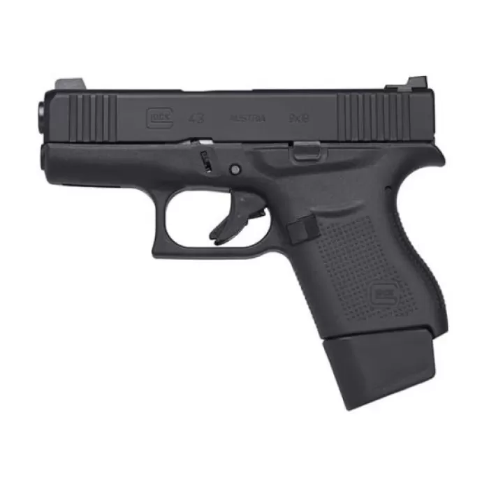 Glock 43 Vickers Tactical 9mm Pistol, Black Glock 43 Vickers Tactical 9mm Pistol, Black