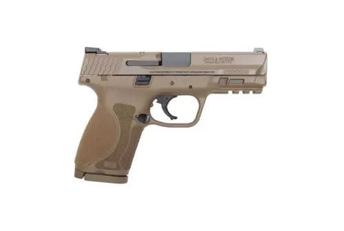 Smith & Wesson M&P 9 M2.0 Compact 9mm Luger 4in FDE Pistol - 15+1 Rounds
